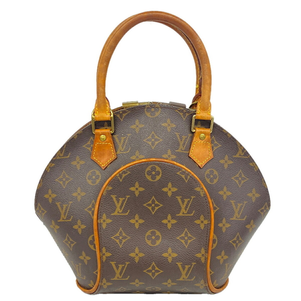 Louis Vuitton Monogram Ellipse PM Handbag M51127 Brown Women's